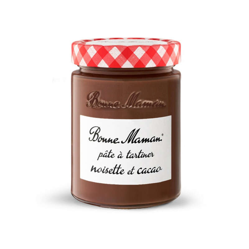 Bonne Maman Pâte à tartiner noisette et cacao 580g