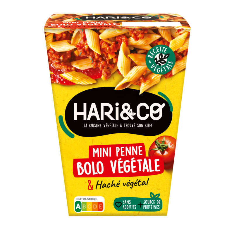 Hari&co Mini penne sauce tomates et hache végétal 300g