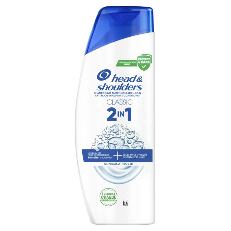 Head & Shoulders classic 2en1 Shampoing antipelliculaire 300ml