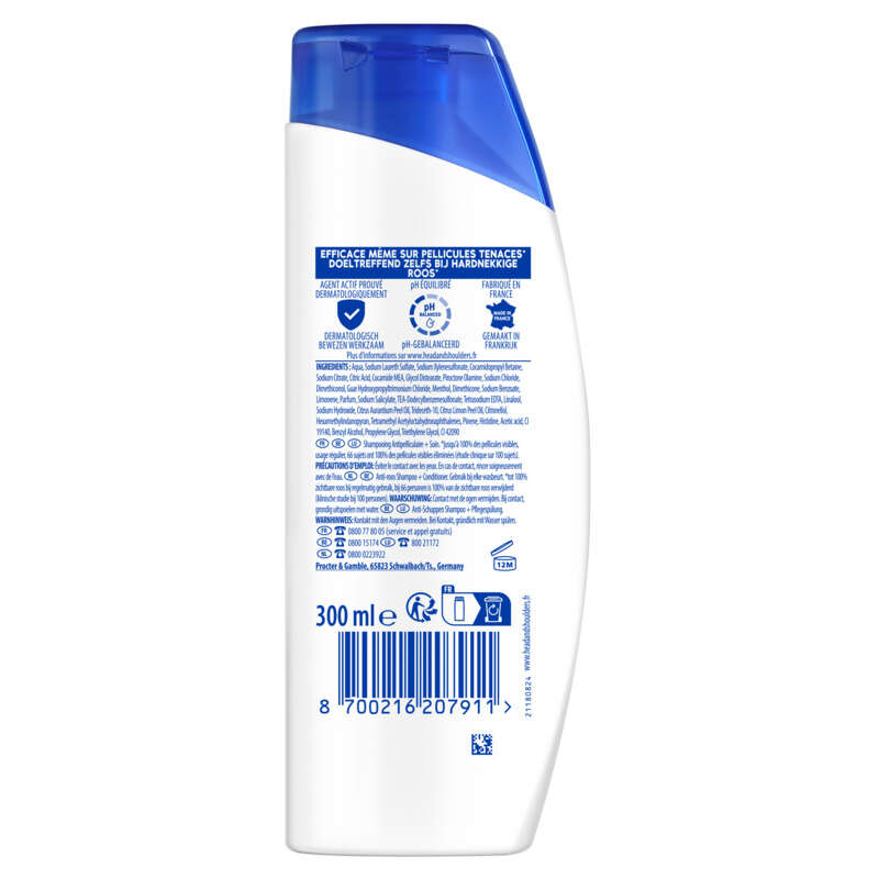 Head & Shoulders 2en1 citrus fresh Shampoing antipelliculaire 300ml