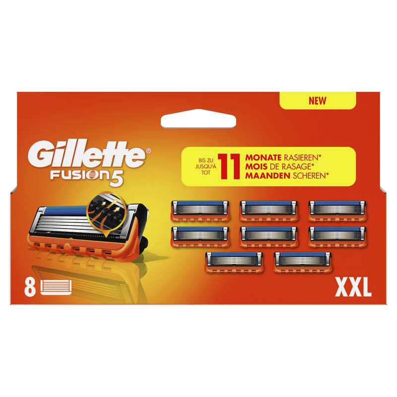 Gillette Fusion5 Lames De Rasoir x8