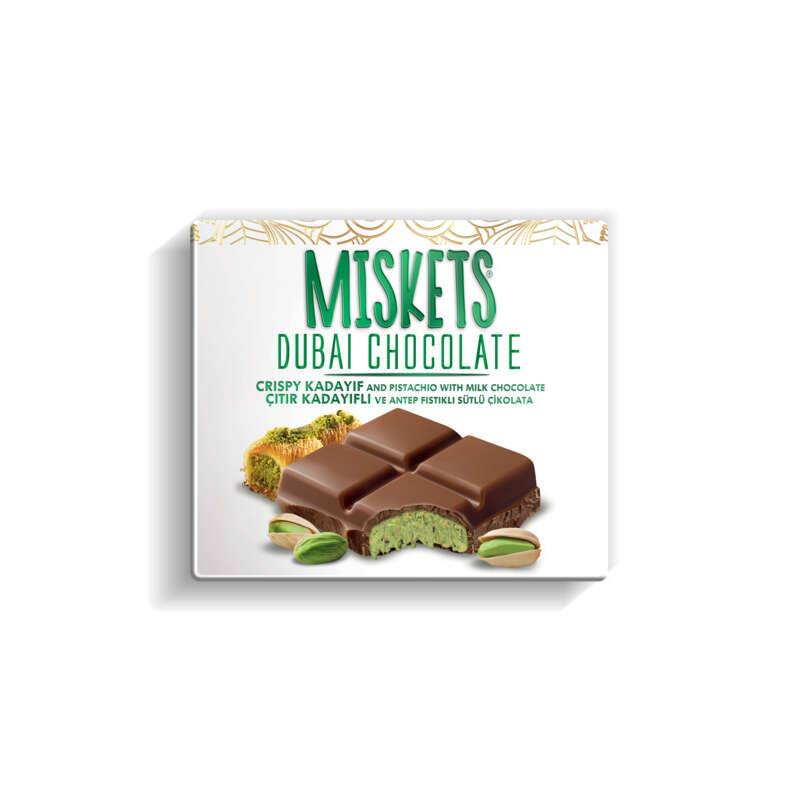 Miskets Dubai Chocolate Pistache Croquant 100g