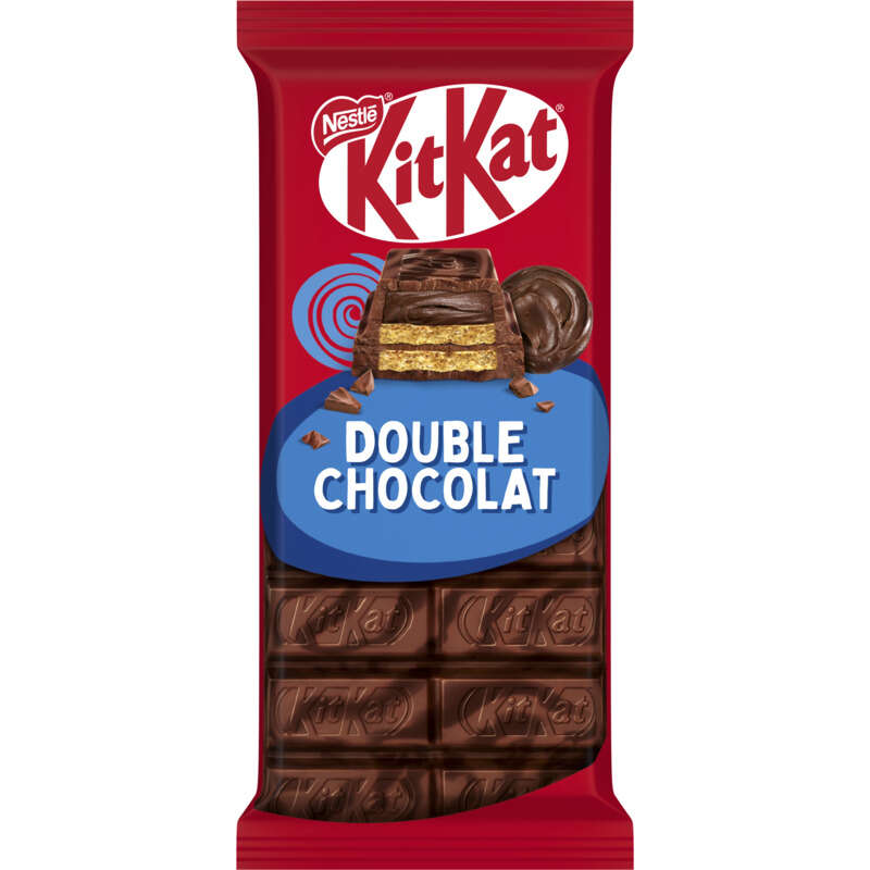 Neslté KiKat Tablettes Double Chocolat 99g