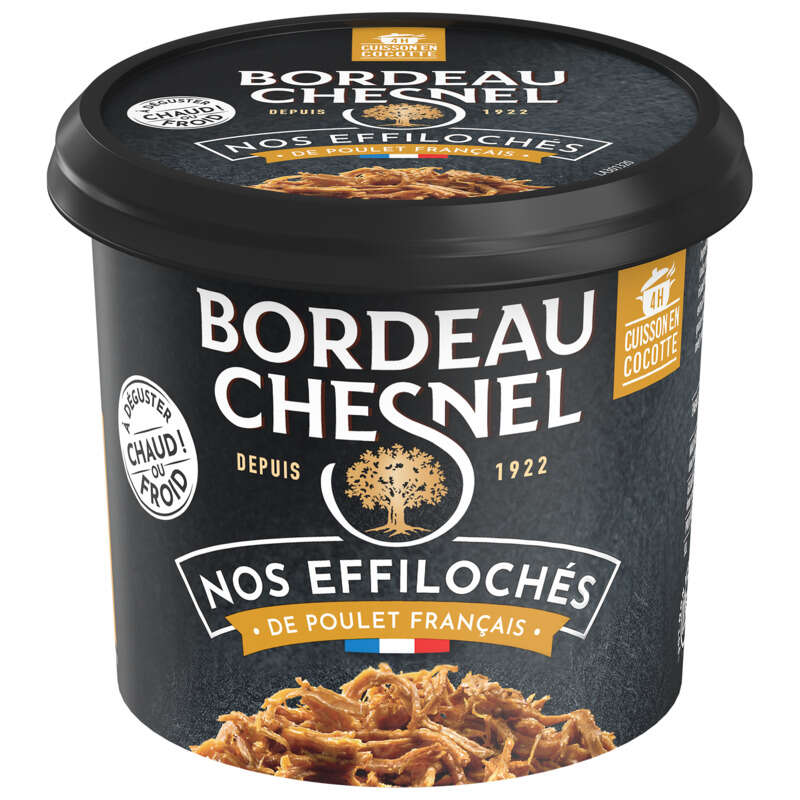 Bordeau Chesnel Effilochés de poulet 200g