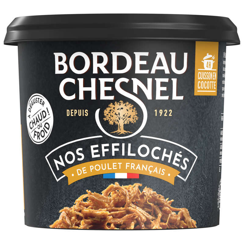 Bordeau Chesnel Effilochés de poulet 200g
