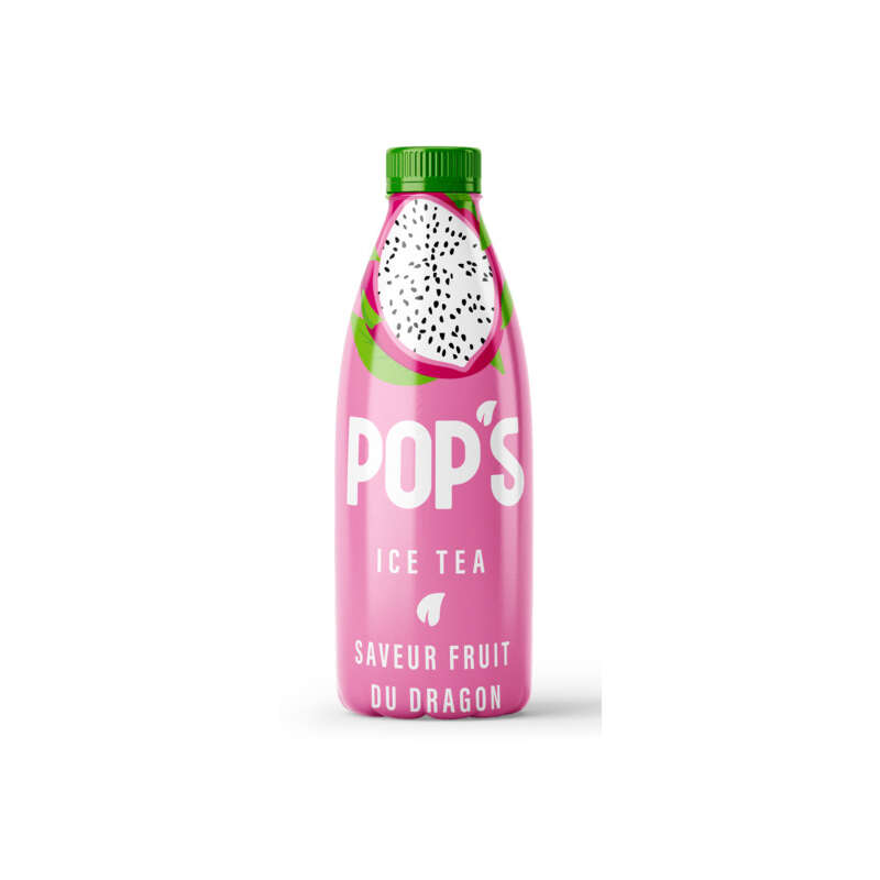 Pop's Ice Tea Saveur Fruit du Dragon 1L