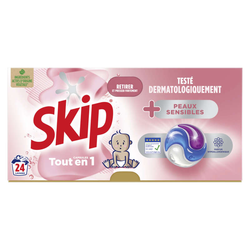 Skip Peaux sensibles x24