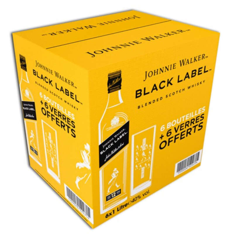 Johnnie Walker Whisky Ecosse Blended 12 ans 70cl