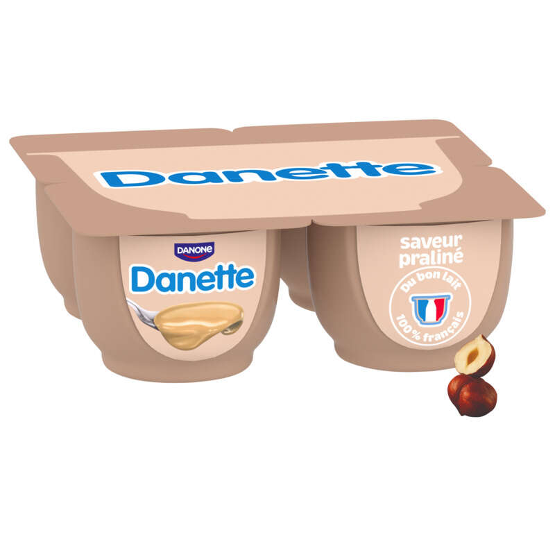 Danette Saveur Praliné 4x125g