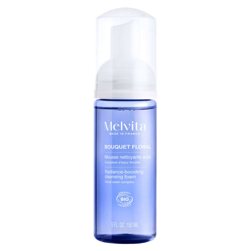 Melvita Bouquet Floral Mousse Nettoyante Eclat 150ml