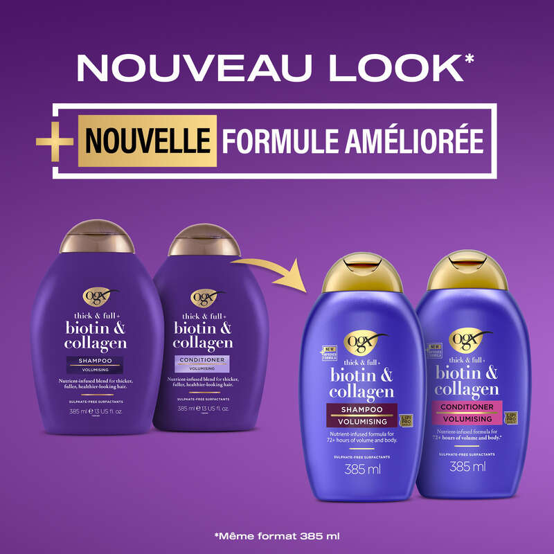 OGX Après-Shampooing Conditioner Biotin & Collagen 385ml