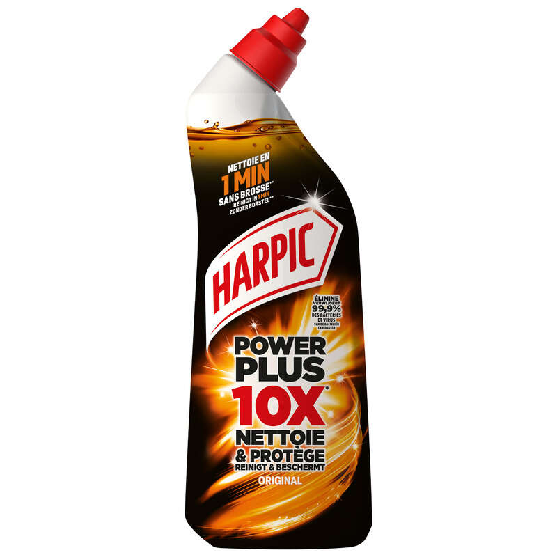 Harpic Power Plus 10x Nettoie & Protège 750ml