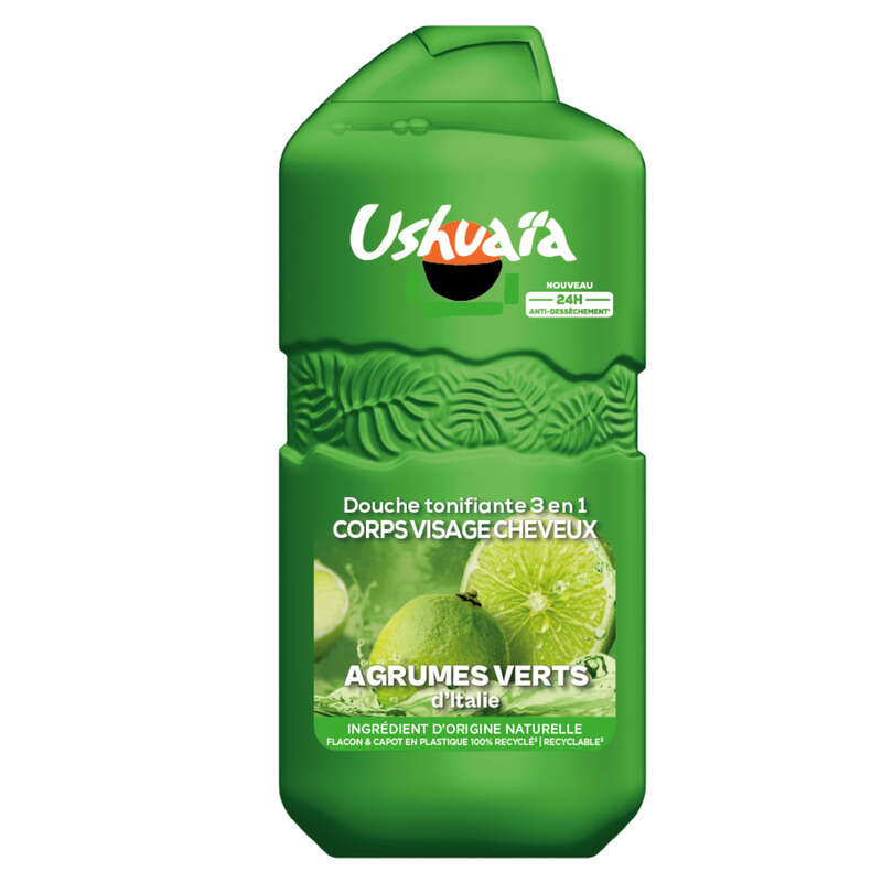 Ushuaia Douche agrumes verts 280ml