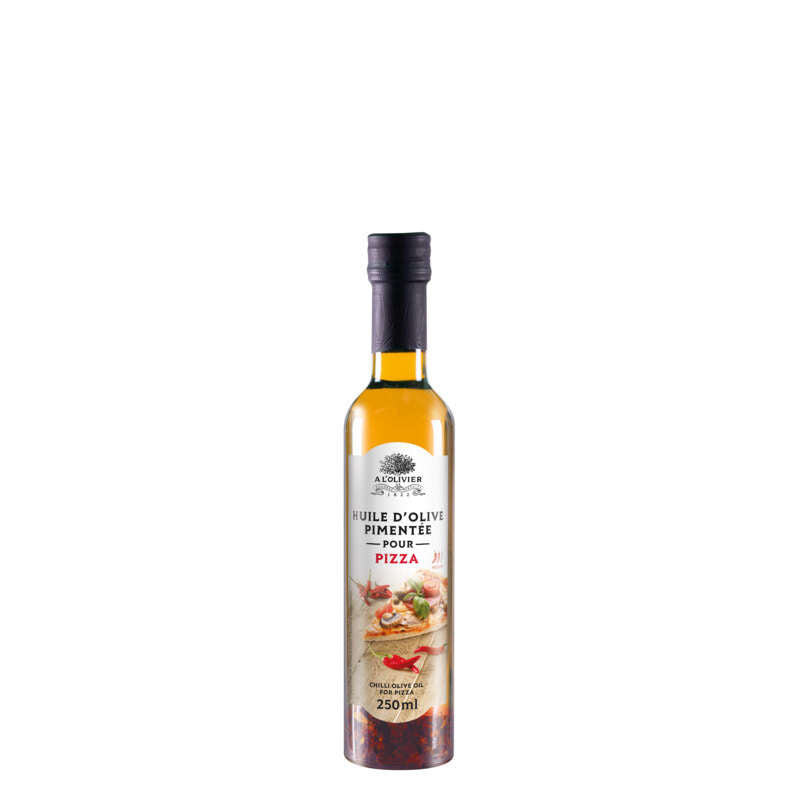 A L'Olivier Préparation Culinaire À Base D'Huile D'Olive 96% Pour Pizza 25cl