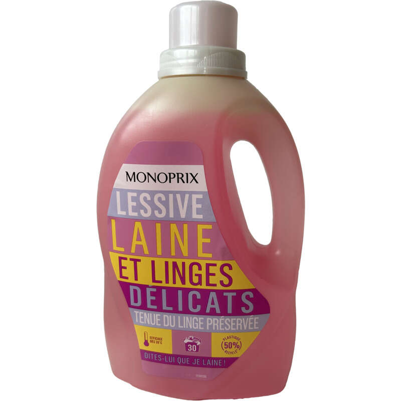 Monoprix Lessive Laine & Linge Délicats 1.5L