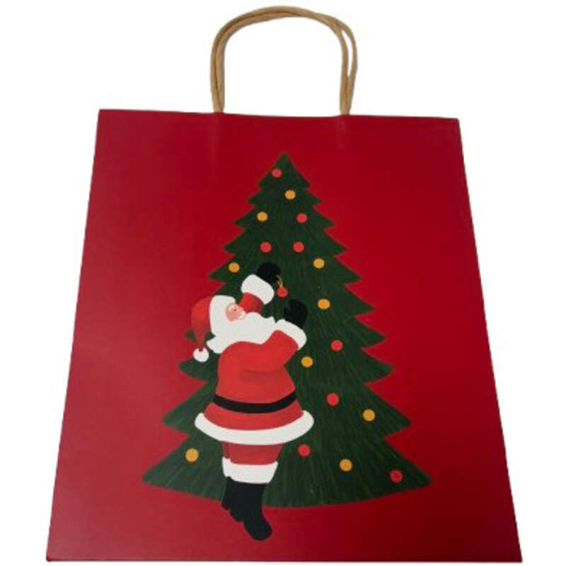 Monoprix Sac cadeau père Noël taille M