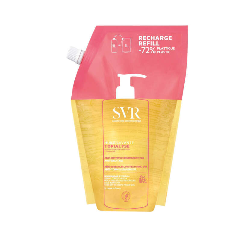 Laboratoire Svr Topialyse Huile lavante eco-recharge 1L