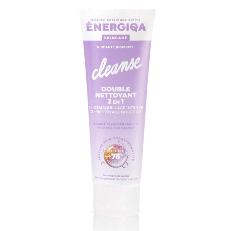 Energiqa Nettoyant Visage 2en1 Cleanse 140ml