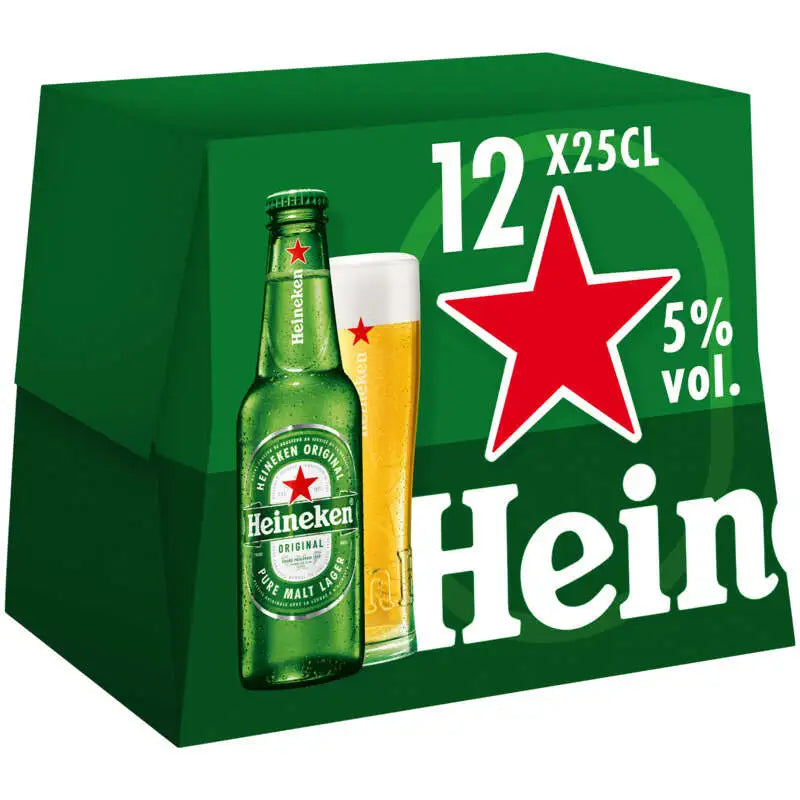 Heineken Bière Blonde 12x25cl