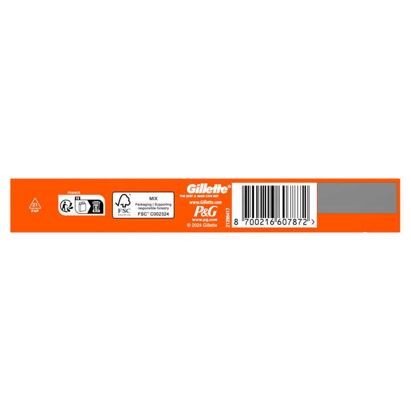 Gillette Fusion5 Lames De Rasoir x8