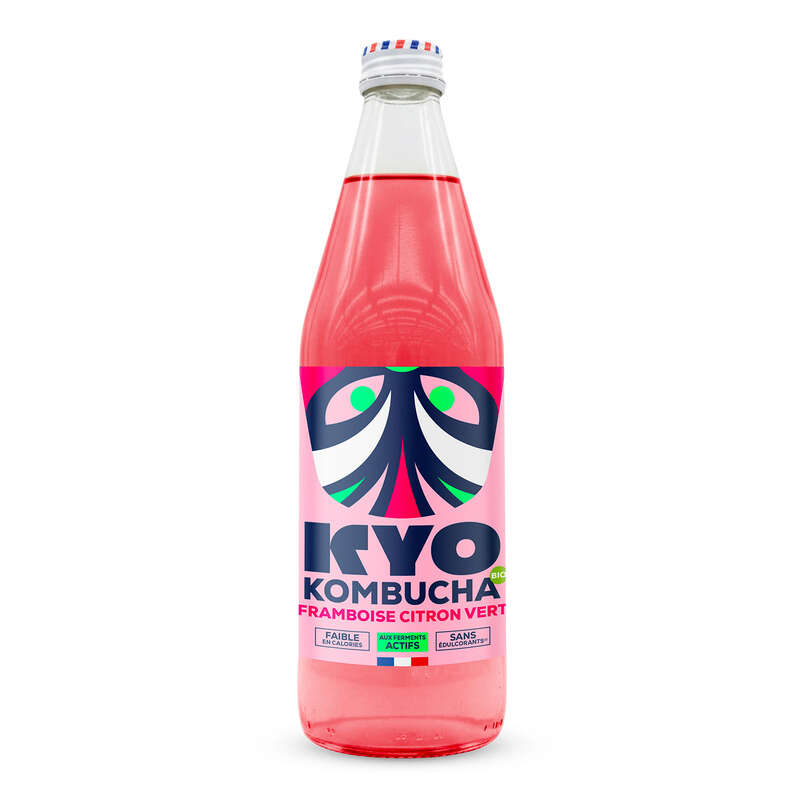 Kyo Kombucha framboise citron Bio 75cl