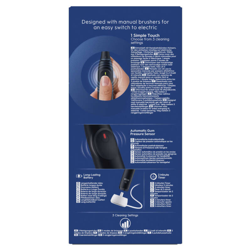 Oral-B iO2 Brosse À Dents Électrique Noire