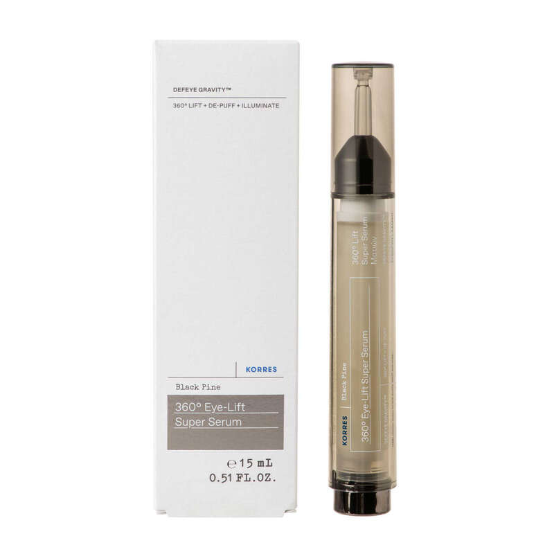 Korres Super Sérum Yeux Liftant 360° Pin Noir 15ml