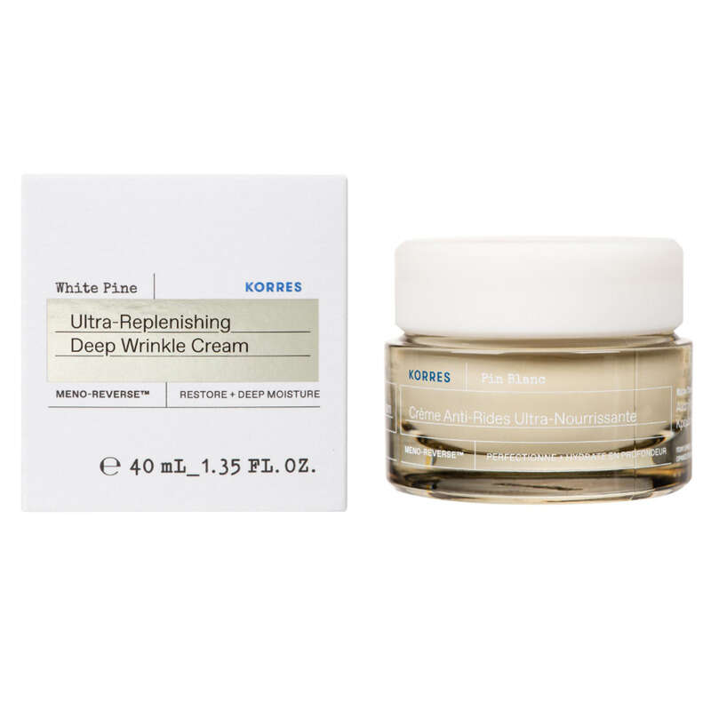 Korres Crème Anti-Rides Ultra-Nourrissante Pin Blanc 40ml