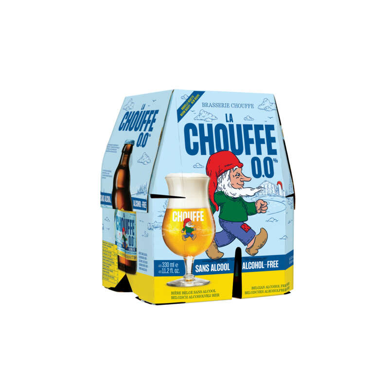 Chouffe 0.0 Sans alcool 4x33cl
