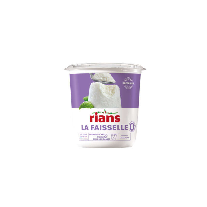 Rians La Faisselle riche en protéine 0% de Mg