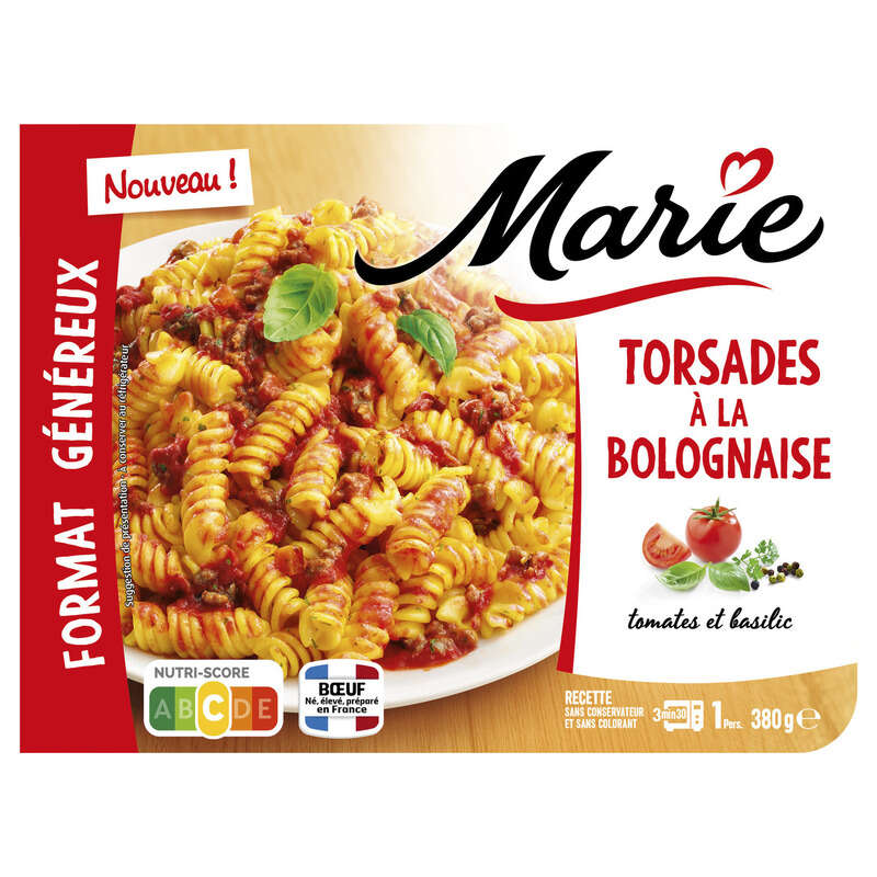 Marie Torsades a la bolognaise 380g
