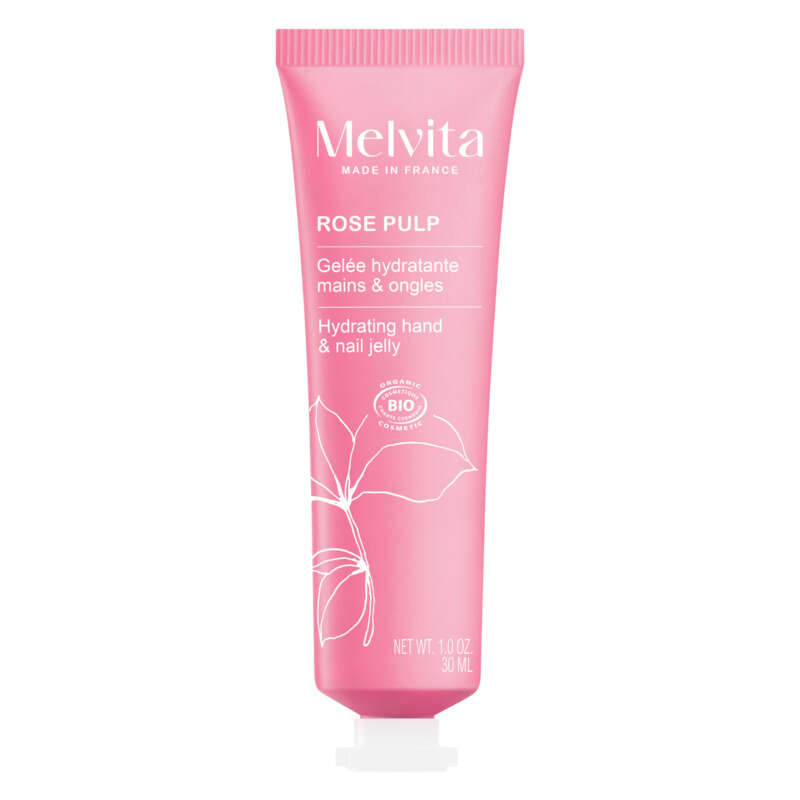 Melvita Rose gelée Crème mains et ongles 30ml