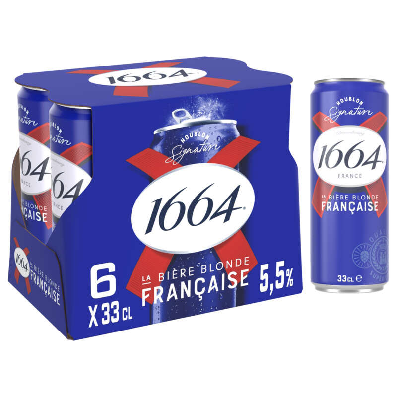 1664 Bière Blonde 6x33cl