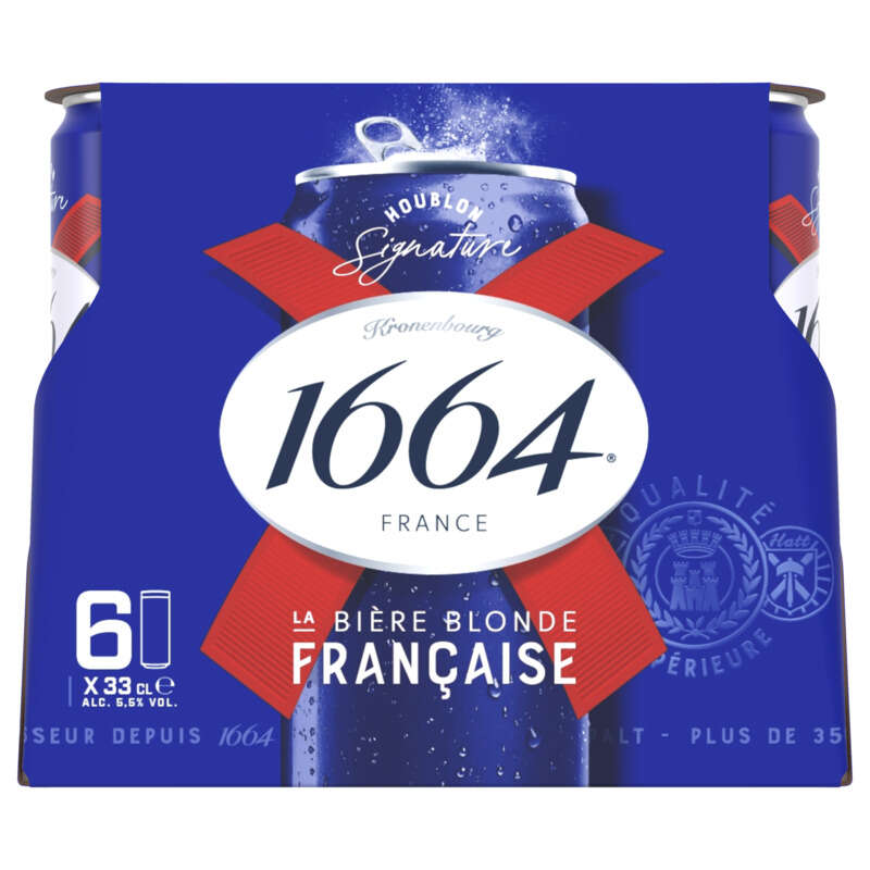 1664 Bière Blonde 6x33cl
