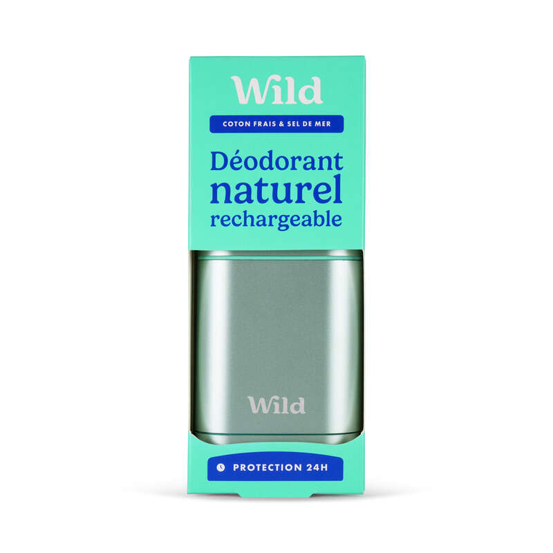 Wild Déodorant 24h Rechargeable avec Etui 40g