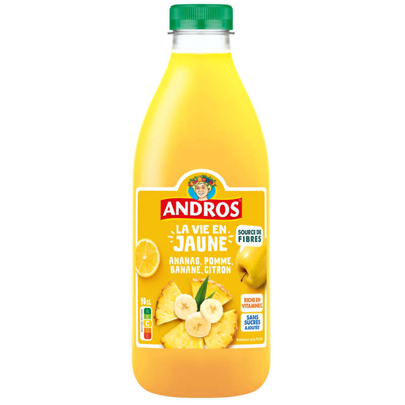 Andros Jus La vie en Jaune 90cl