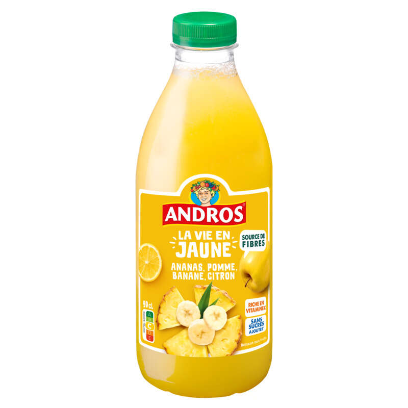Andros Jus La vie en Jaune 90cl