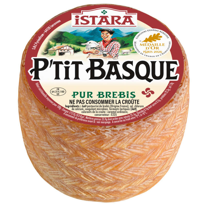 Istara p'tit basque, fromage au lait de brebis env. 320g