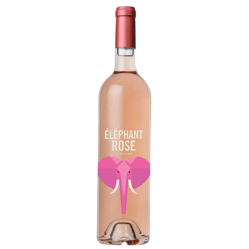 Eléphant Rose Luberon Vin Rosé 2024 AOP 75cl