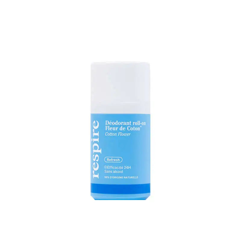 Respire Déodorant roll on fleur de coton 50ml