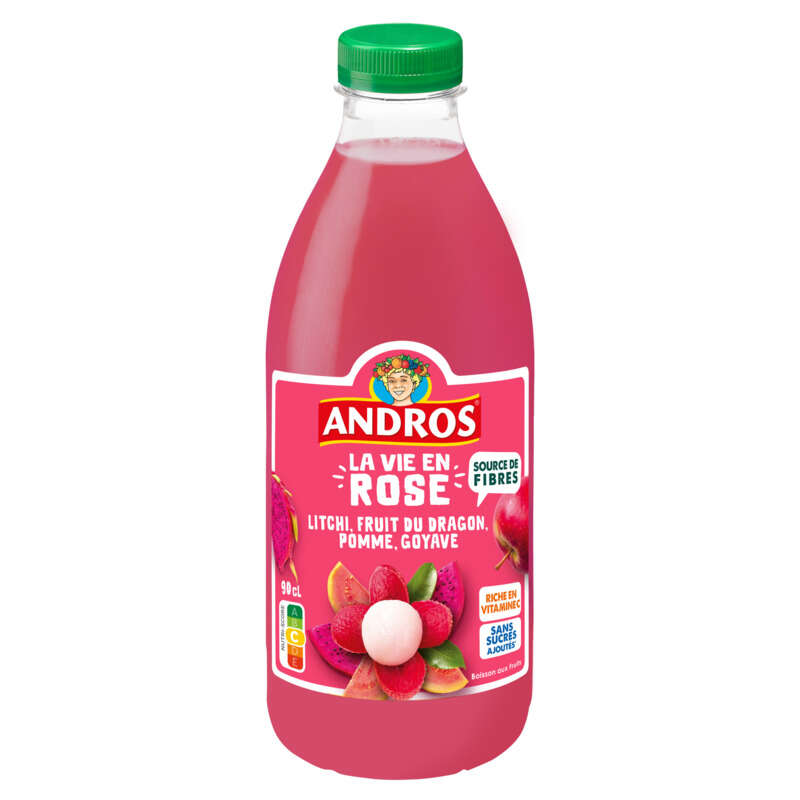 Andros Jus La Vie en Rose 90cl