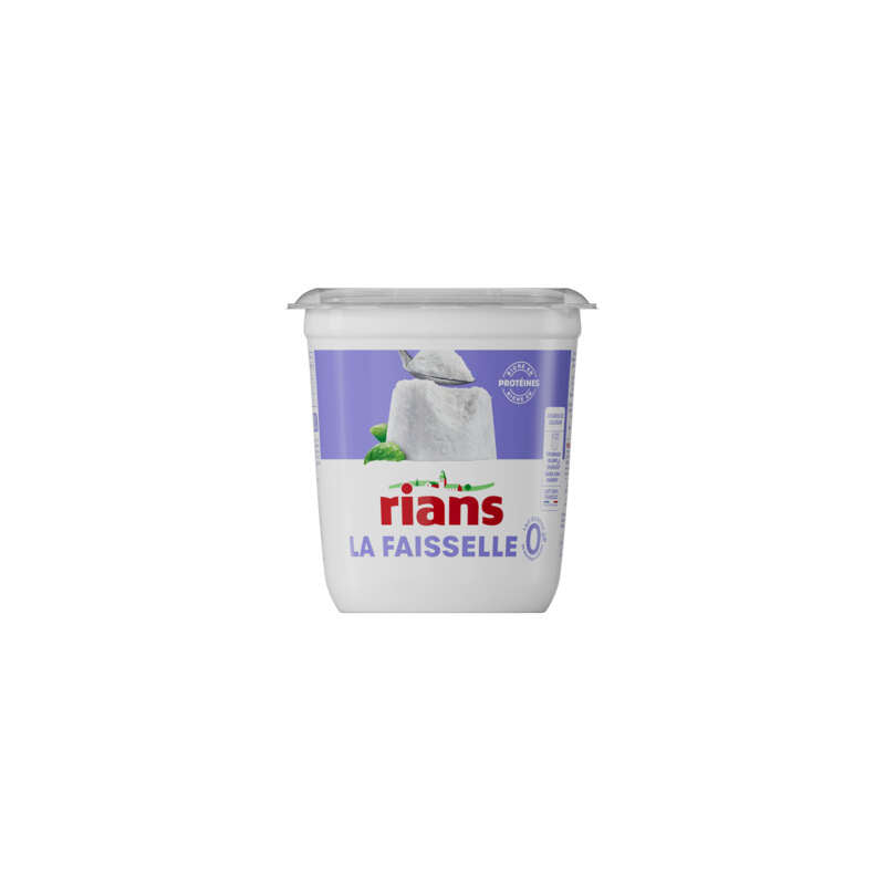 Rians La Faisselle riche en protéine 0% de Mg