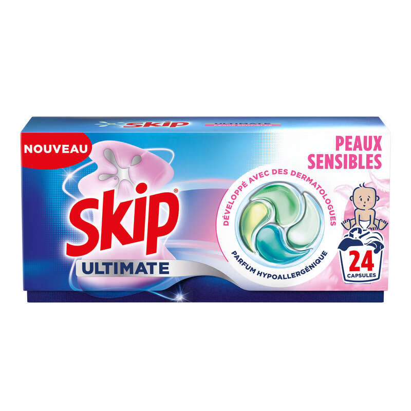 Skip Ultimate Peaux sensibles x24 Doses