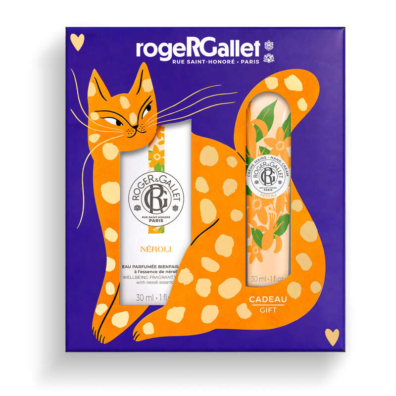 Roger & Gallet Coffret Eau Parfumée Bienfaisante Néroli 30ml et sa Crème Mains 30ml