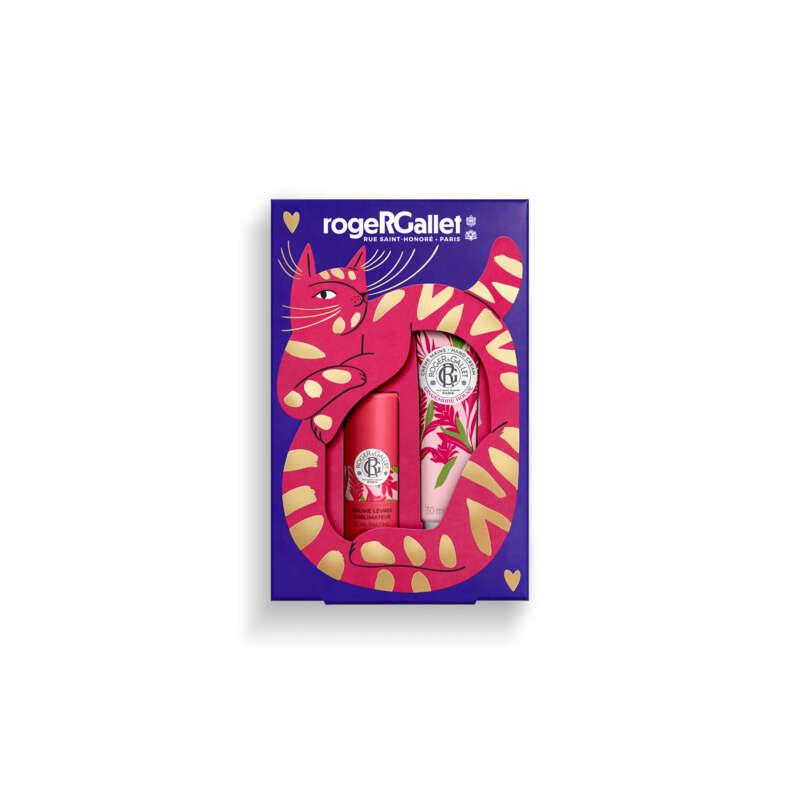 Roger & Gallet Coffret Duo Gingembre Rouge, Baume Lèvres et Crème Mains