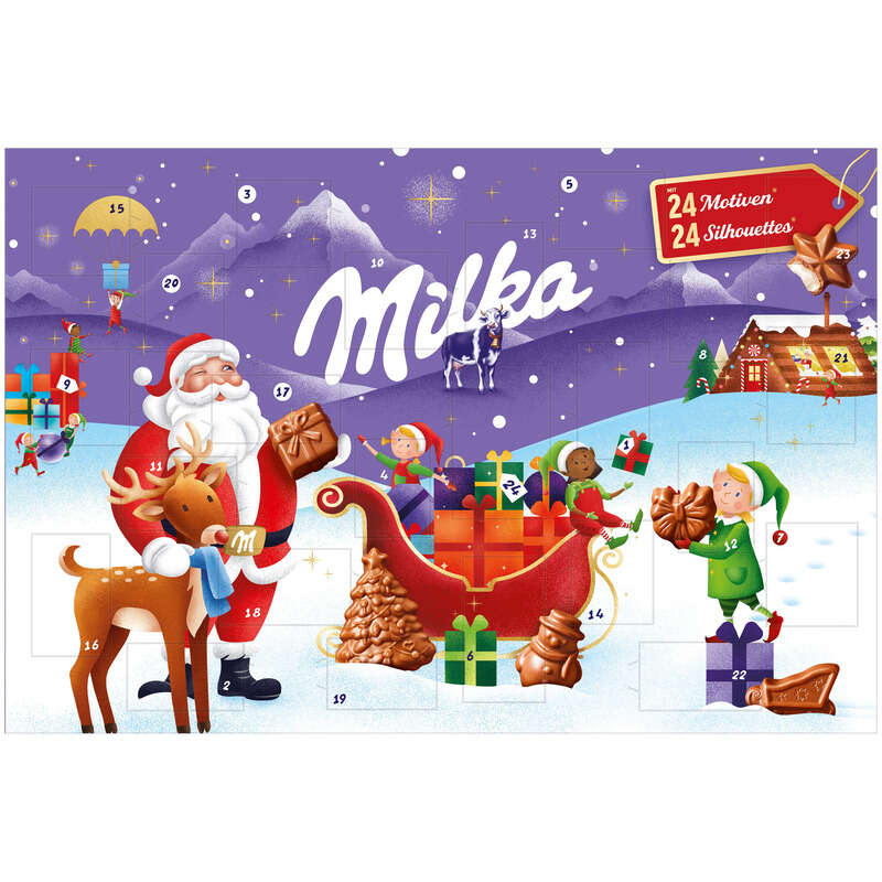 Milka Calendrier de l'Avent 200g