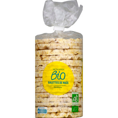 Monoprix Bio Galettes de Maïs 110g