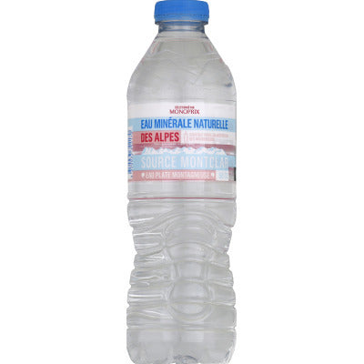 Monoprix Eau minérale naturelle des Alpes 50cl
