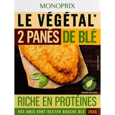 Monoprix Escalopes panées de soja 200g