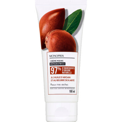 Monoprix Crème Mains Nourrissante Réparatrice 100Ml